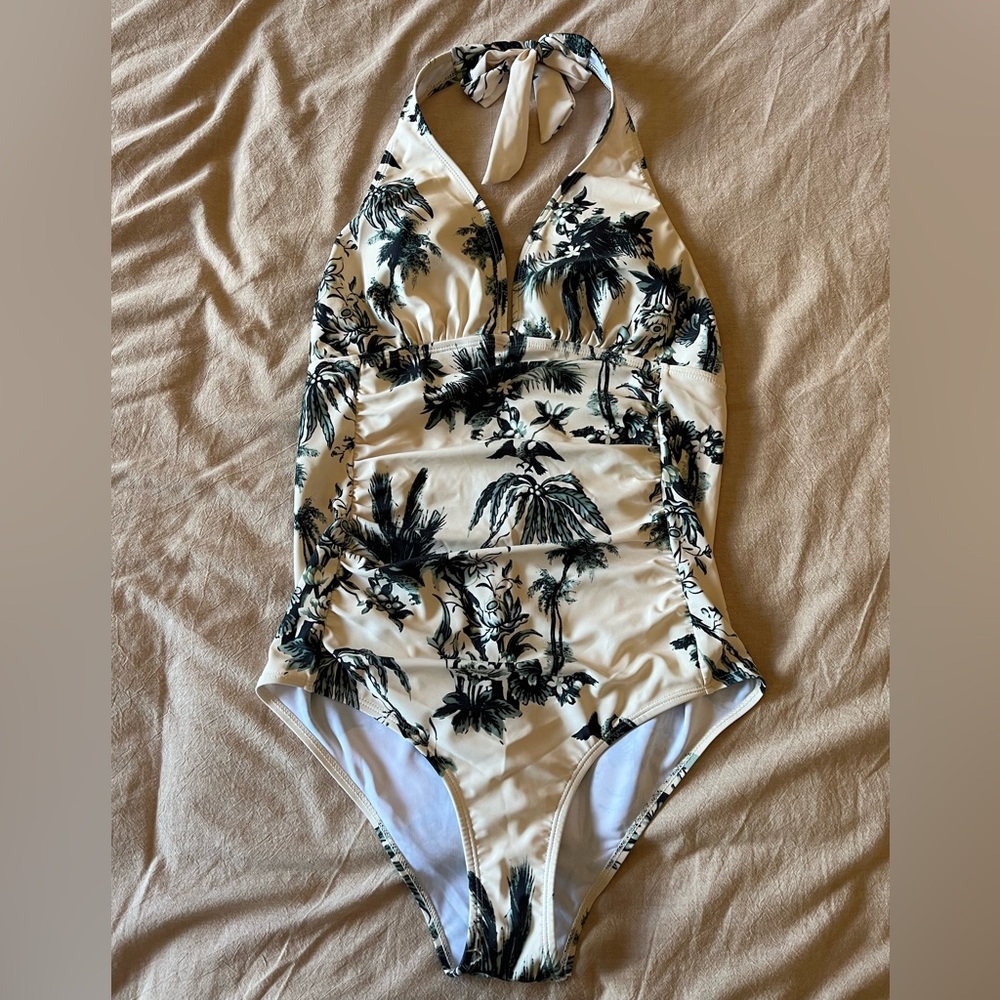 Palm Print One Piece